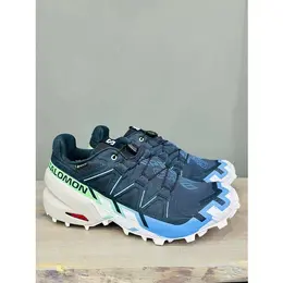 Salomon: Синие кроссовки 
