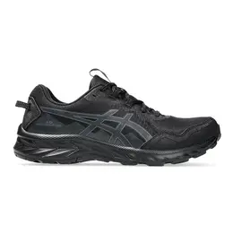 ASICS: Чёрные кроссовки 
