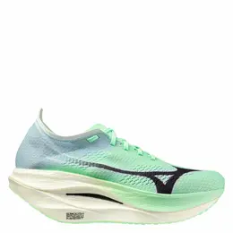 Mizuno: Зелёные кроссовки 