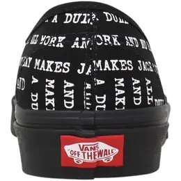 VANS: Чёрные кеды  Authentic