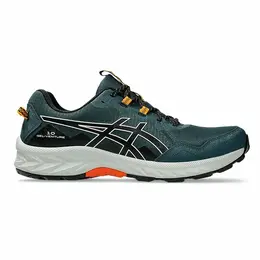 ASICS: Зелёные кроссовки 