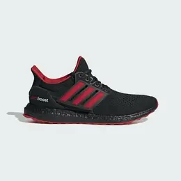 adidas: Чёрные кроссовки  UltraBoost