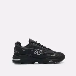 New Balance: Чёрные кроссовки 