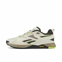 Reebok: Бежевые кроссовки  Nano