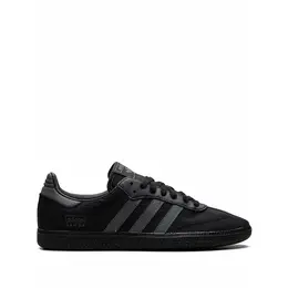 adidas: Чёрные кроссовки  Samba