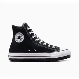 Converse: Чёрные кеды  Chuck Taylor All Star