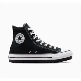 Converse: Чёрные кеды  Chuck Taylor All Star
