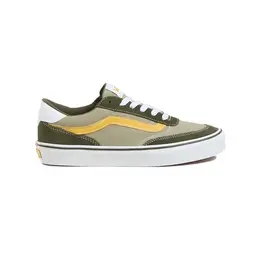 VANS: Кеды цвета хаки 