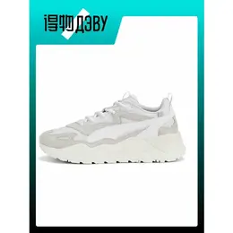 PUMA: Серые кеды 