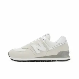 New Balance: Серые кроссовки  574