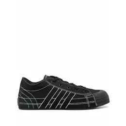 Y-3: Чёрные кроссовки 