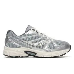 Saucony: Серебристые кроссовки 