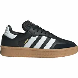 adidas: Чёрные кроссовки  Samba