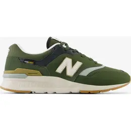 New Balance: Зелёные кроссовки  997