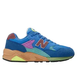 New Balance: Синие кроссовки 