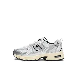 New Balance: Серебристые кроссовки  530