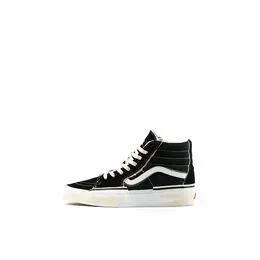 VANS: Чёрные кроссовки  Sk8-Hi