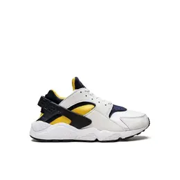 NIKE: Серебристые кроссовки  Air Huarache