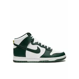 NIKE: Зелёные кроссовки  Dunk High