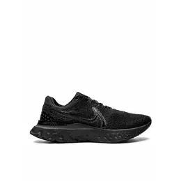 NIKE: Чёрные кроссовки  React Infinity Run Flyknit