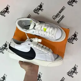 NIKE: Белые кеды  Blazer Low
