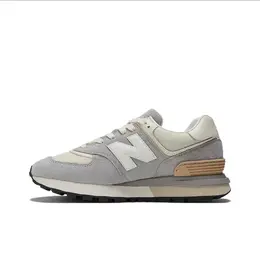 New Balance: Тёмные кроссовки  574