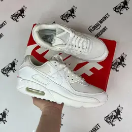 NIKE: Белые кроссовки  Air Max 90