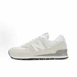 New Balance: Серые кроссовки  574
