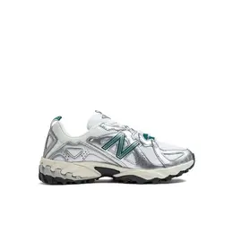 New Balance: Зелёные кроссовки 