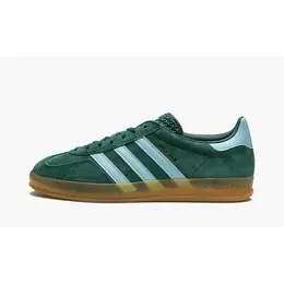 adidas: Голубые кеды  Gazelle Indoor