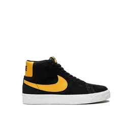 NIKE: Чёрные кроссовки  SB Zoom Blazer Mid