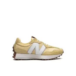 New Balance: Жёлтые кроссовки  327
