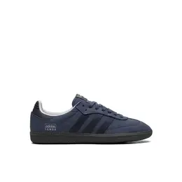 adidas: Синие кроссовки  Samba