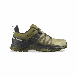 Salomon: Зелёные кроссовки 