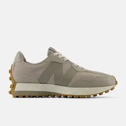 New Balance: Бежевые кроссовки  327