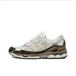 ASICS: Коричневые кроссовки  Gel