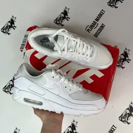 NIKE: Белые кроссовки  Air Max 90