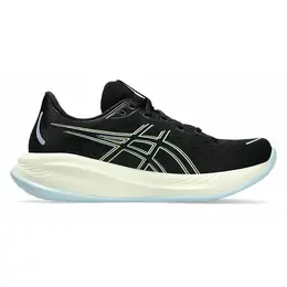 ASICS: Чёрные кроссовки 