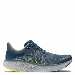 New Balance: Синие кроссовки 