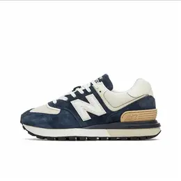 New Balance: Тёмные кроссовки  574