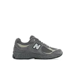 New Balance: Серые кеды 
