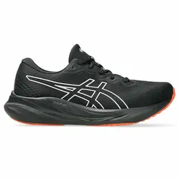 ASICS: Чёрные кроссовки  Gel