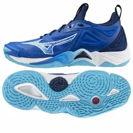 Mizuno: Синие кроссовки 