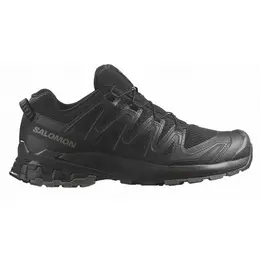 Salomon: Чёрные кроссовки 