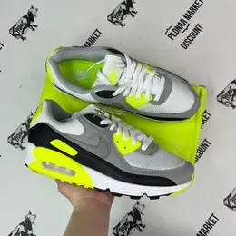 NIKE: Серые кроссовки  Air Max 90