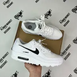 NIKE: Белые кроссовки  Air Max 90