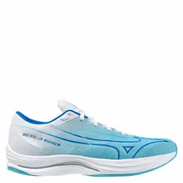 Mizuno: Голубые кроссовки 