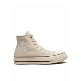 Converse: Бежевые кеды  Chuck Taylor