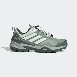 adidas: Зелёные кроссовки  Terrex
