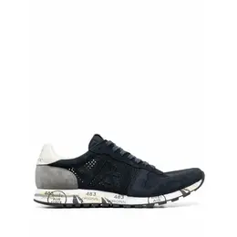 PREMIATA: Синие кроссовки  Eric